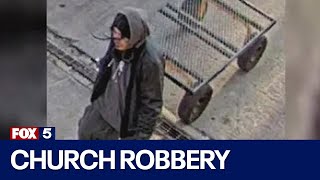 NYC Crime: Suspect steals from a church in Queens