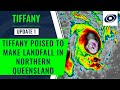 Tiffany Poised to Make Landfall in Northern Queensland