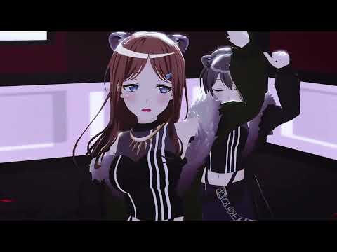 【バンドリMMD】浴槽とネオンテト/浴槽与霓虹灯鱼