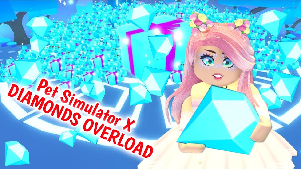 How to get a HUGE amounts of Diamonds in Pet Simulator X petsimx roblox robloxgames YouTube