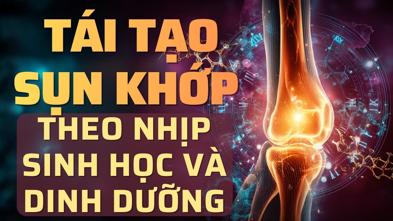 XƯƠNG KHỚP ĐAU VÌ BẠN TẬP SAI GIỜ - Ngăn Chặn Vôi Hóa Bằng Nhịp Sinh Học & Dinh Dưỡng