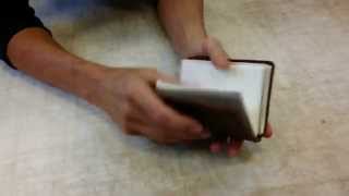 How To Refill your Pocket/Passport size leather journal screenshot 4