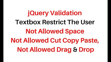 space not allowed in textbox in jquery 3.4.0