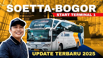 Naik Bus DAMRI Bandara Soekarno-Hatta ke Bogor | Dari Terminal 1 Soetta ke Botani Square
