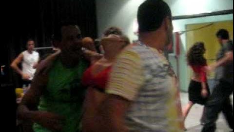 Laura, David, Leon, Ishay, Braz at the DansaBrasil 2009 Zouk Lambada Congress in Barcelona