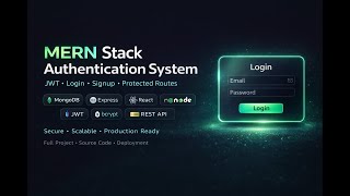 MERN Stack Authentication & Deployment (JWT) | Complete 3-Hour Project