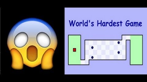 Worlds Hardest Game Level 1