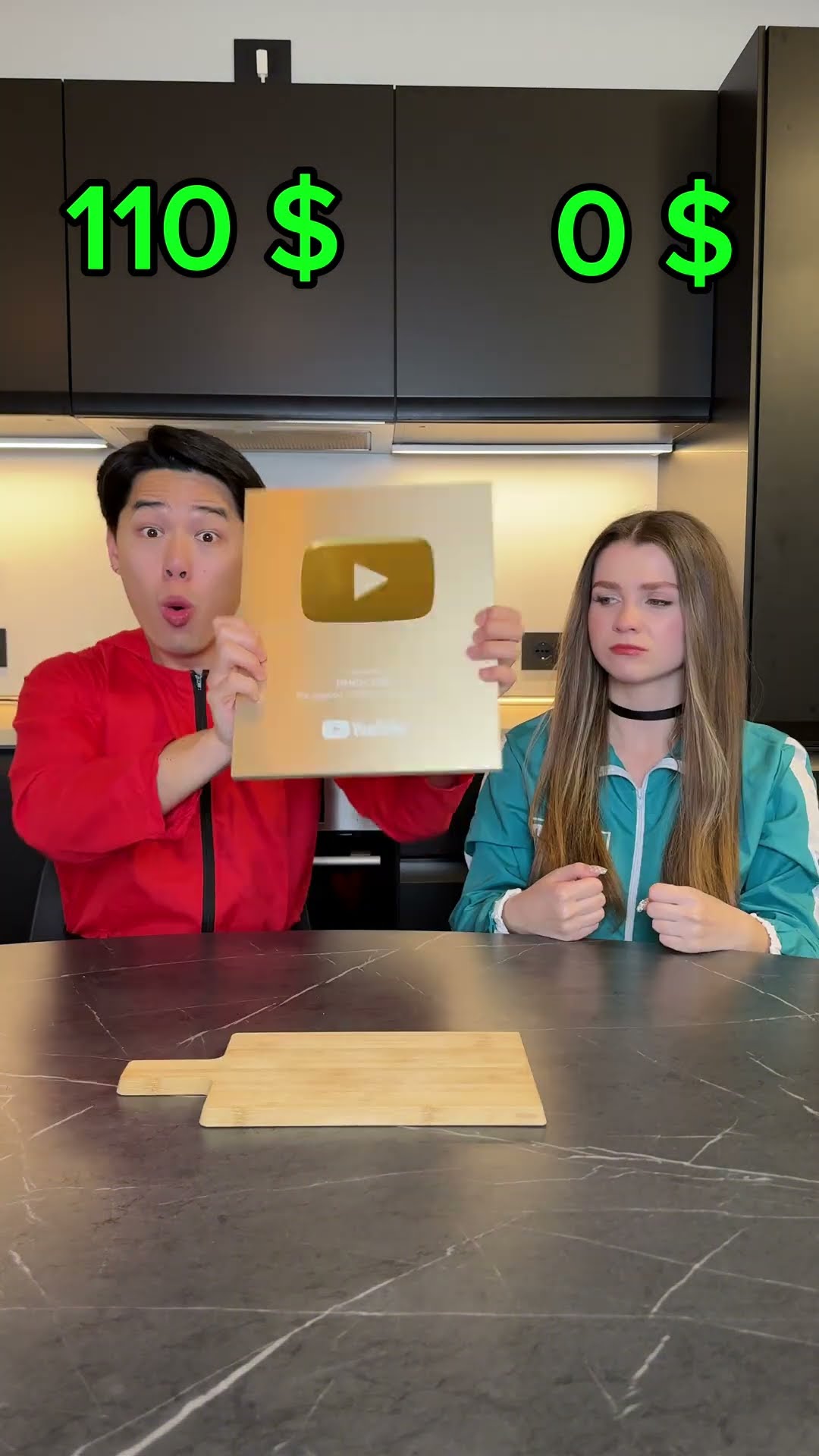 Rock Paper Scissor (Money Challenge!) feat @PANDAGIRLOFFICIAL #shorts