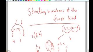 Mod-05 Lec-40 Sterling Numbers