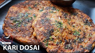 Mutton Keema Dosai | Wilma's Delicacies - Madurai special Kari Dosai | Street Style கறி தோசை