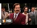 Anchorman 2: The Legend Continues - News Team Fighting Words Scene (9/10) | Movieclips