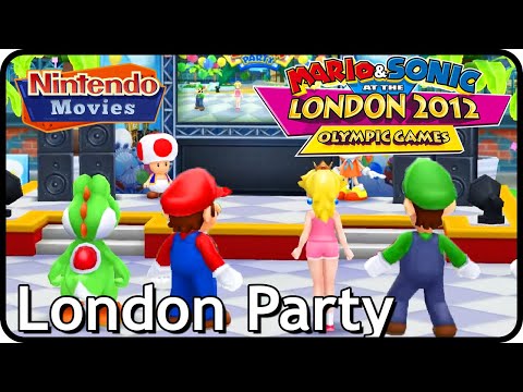 Mario Sonic At The London 2012 Olympic Games London Party 4 Players