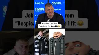 I Love The Guy Jokić On Gru