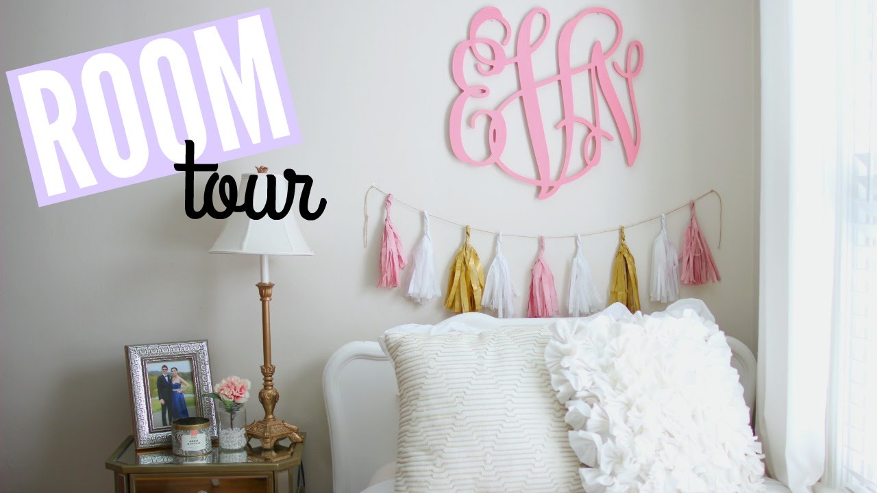 room tour pink