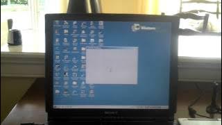 Windows ME Startup and Shutdown on Sony Vaio