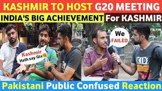 INDIA'S BIG ACHIEVEMENT FOR KASHMIR | KASHMIR GOING TO HOST G20 MEETING IN 2023 | PAKISTANI REACTION