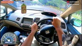 #71 - SELALU KHAWATIR GASRUK - CIVIC 1.8 FD1 A/T - POV DRIVING INDONESIA