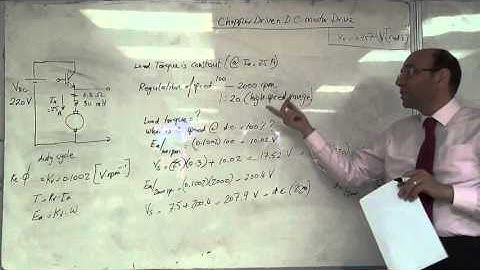 Using a PWM Chopper to Control a DC Motor (b), 24/4/2016