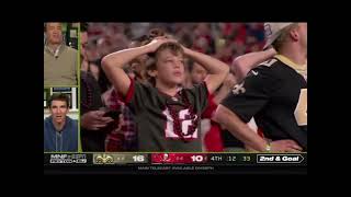 Manning Cast: reacts to Tom Brady game winning drive 🤯.  #nfl #shorts #americanfootball #tombrady