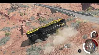 ขับรถบัสตกภูเขา - BeamNG Drive screenshot 3