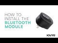 How to install the bluetooth module i xounts