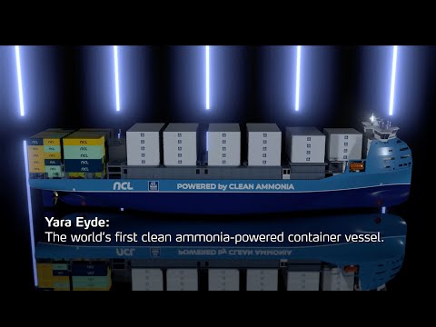 Yara Eyde: The world's first clean ammonia-powered container vessel