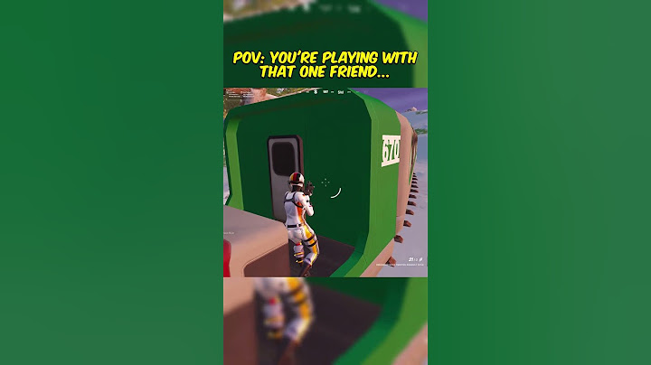 POV: Playing With That One Friend 💀😂 #fortnite #shorts