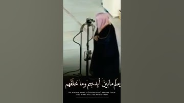 آية الكرسي بصوت القارئ سعود الشريم بالحرم المكي الشريف 🤍😍