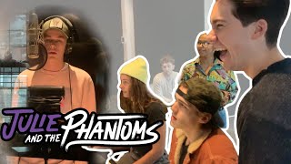 Julie And The Phantoms Bts Owen Recording Stand Tall