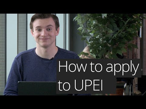 How to apply to UPEI