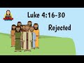 Luke 4:16-30 Jesus Taught But The People Rejected Him