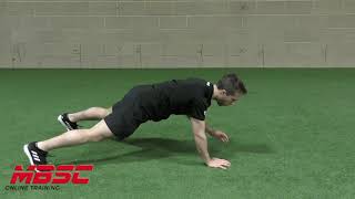 Push Up Tap
