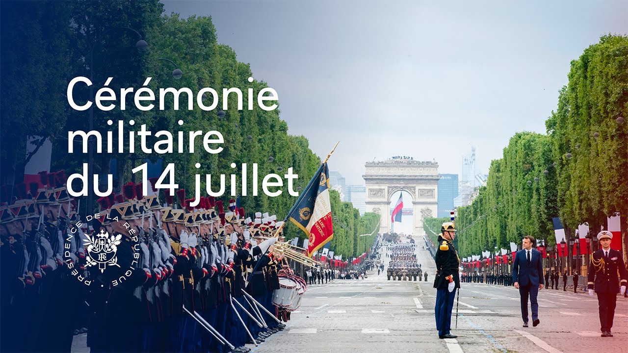 Cérémonie du 14 juillet 2021.