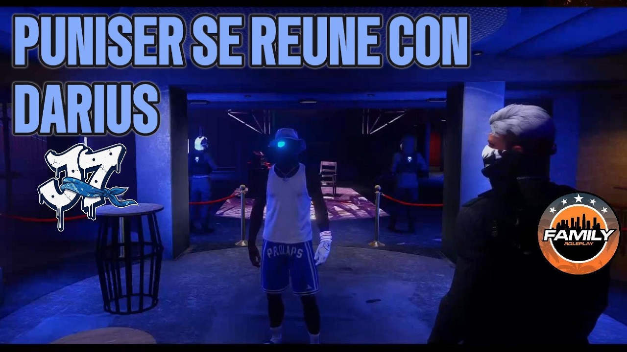Puniser reunion con Darius (J7) | J7 va por aeropuerto | Family RP 2.0