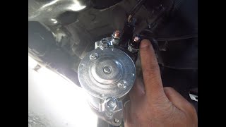 How To Replace A Starter On A 20062008 Hyundai Sonata 2.4