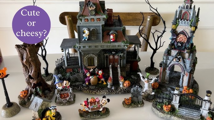 Disney Halloween Village Set, 12-piece