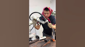 Welding robot. #industrial #robot #weldingrobot #spraying