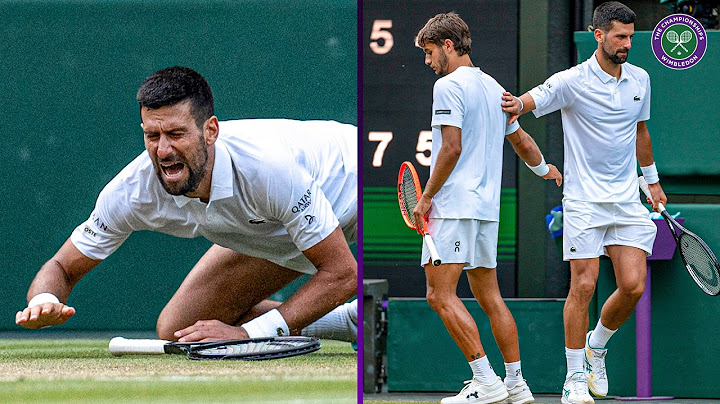Incredible Sporting Values | Flavio Cobolli helps Novak Djokovic after SCARY fall | Wimbledon 2025