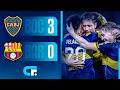 ✅ BOCA GOLEÓ 3-0 a BARCELONA DE ECUADOR y es LÍDER del GRUPO D en la COPA LIBERTADORES