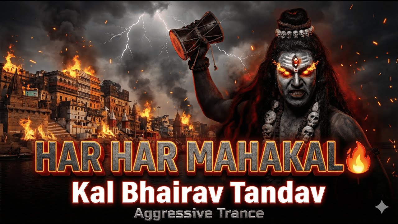 HAR HAR MAHAKAL 🔥 | Kal Bhairav Tandav | Aggressive Mantra