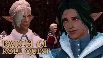 Eji Reacts to FFXIV: Endwalker 6.1 Role Quest Finale ||  Blind Playthrough