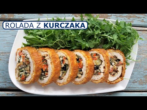 Wideo: Rolada Z Kurczaka Z Przyprawami