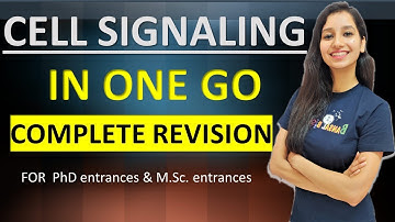 Cell Signaling complete revision|GPCR and RTK Pathway|Cell Biology|CSIRNET|GATE|IITJAM|DBT|ICMR|