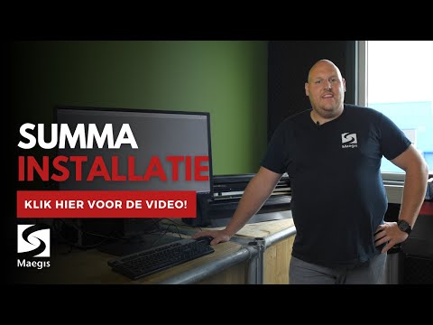 Hoe installeer je een Summa plotter op je PC?