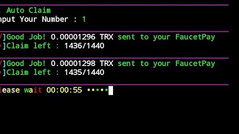 AUTO CLAIM FAUCET (TRX) DIRECT TO FAUCETPAY | TERMUX SCRIPT FAUCET SCRIPT 2025