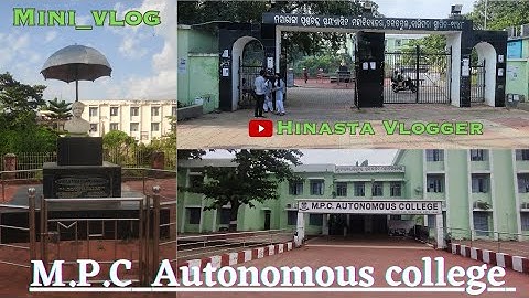 M.P.C AUTONOMOUS COLLEGE || TAKATPUR  || BARIPADA || MAYURBHANJ #baripada #mayurbhanj #odiavlogs