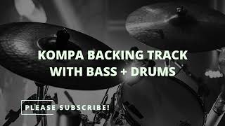 New Kompa Backing Track 2024 #1 Bass and Drums Key of Ab Major! 110 BPM! Great Practice!