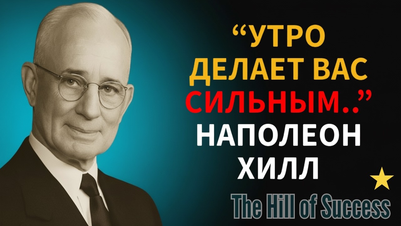 Утренняя привычка, которая изменит твою жизнь | Наполеон Хилл
