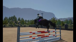 Unbridled That Horse Game - jumping session at my home stable screenshot 5