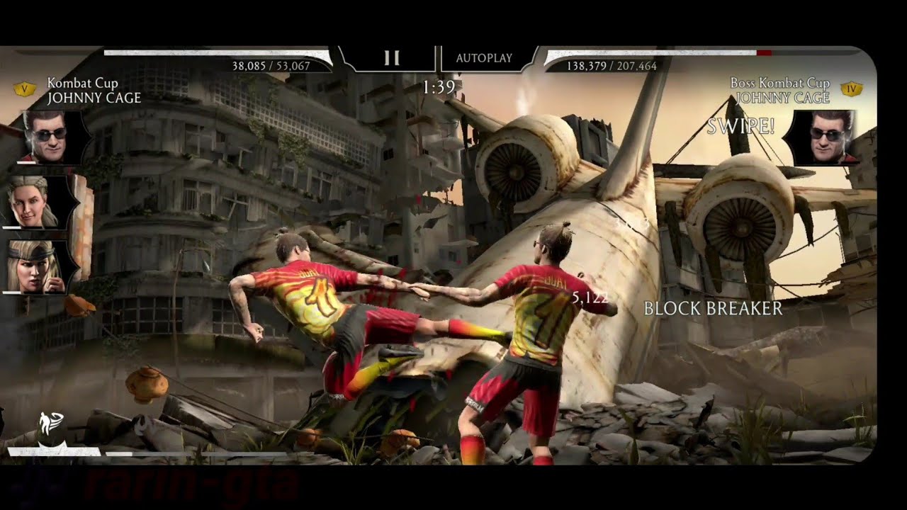 earthrealm tower battle 50(mk mobile moments)🔥💥